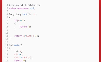 洛谷：P5739：计算阶乘