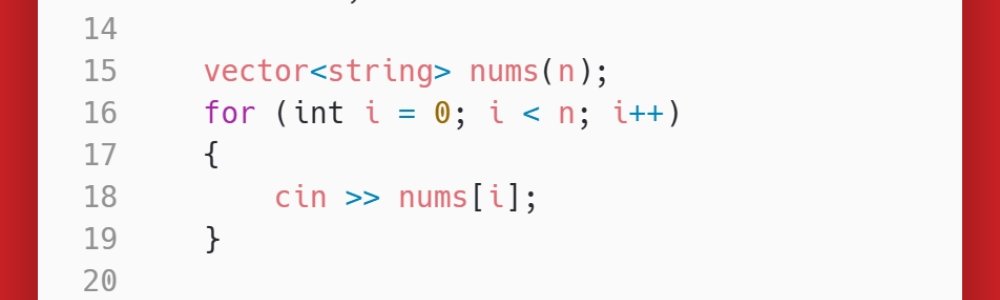 洛谷：P1012：拼数