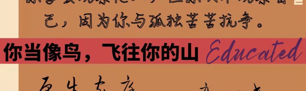 夜航西飞 Educated