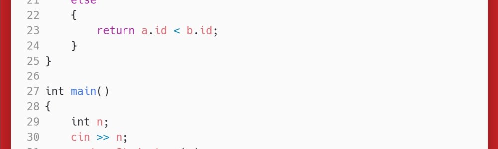 洛谷：P1093：奖学金