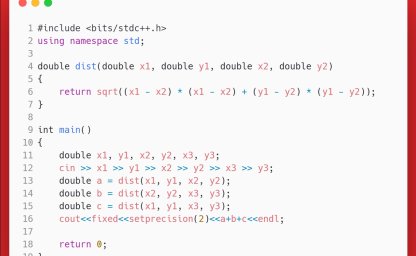 洛谷：P5735：距离函数