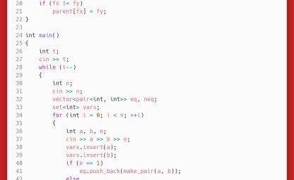洛谷：P1955：程序自动分析